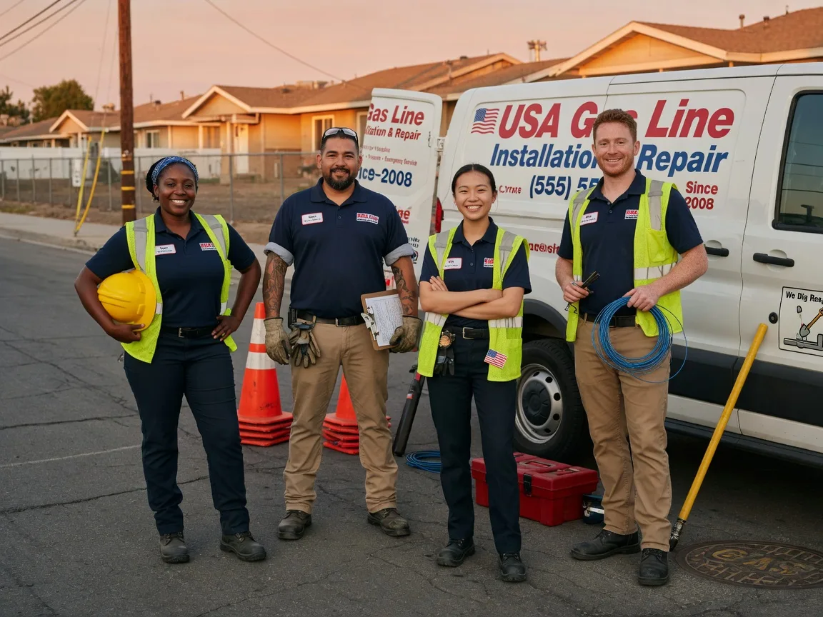 Gas Line Installation company in Moncure, NC